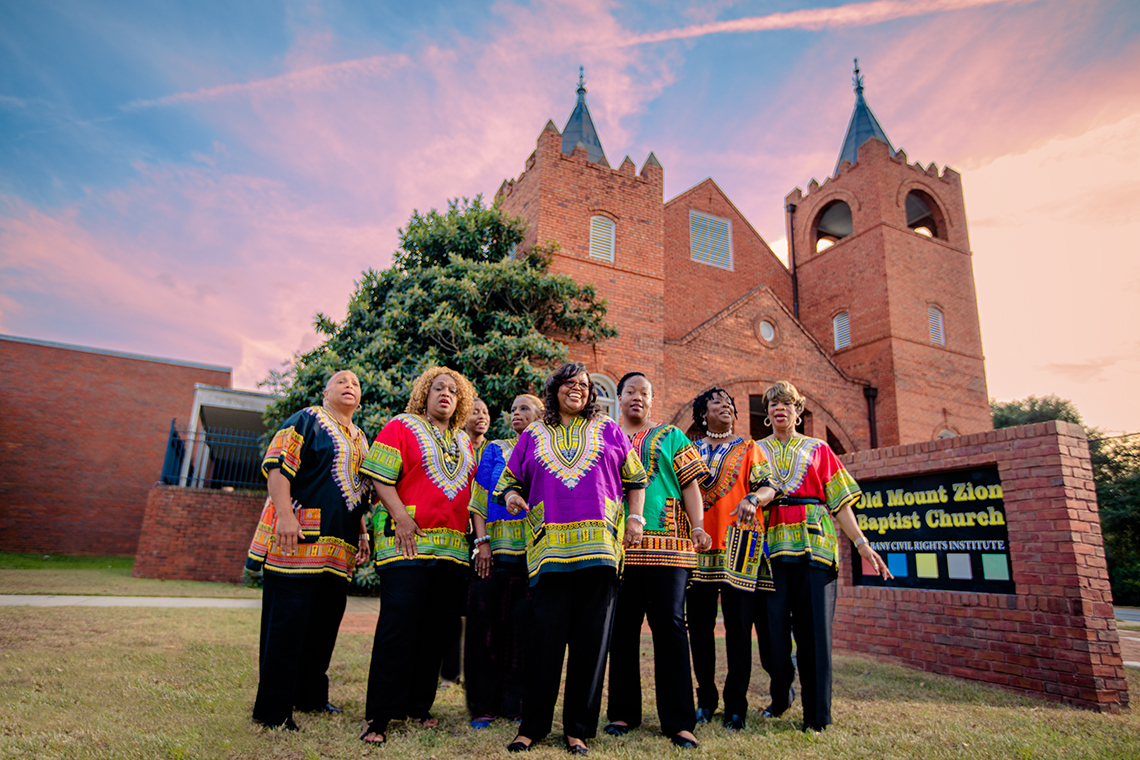 Freedom Singers at Albany Civil Rights Institute