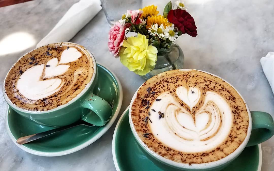 Coffee at The Collins Quarter in Savannah, Georgia. Photo by @rolopez_16