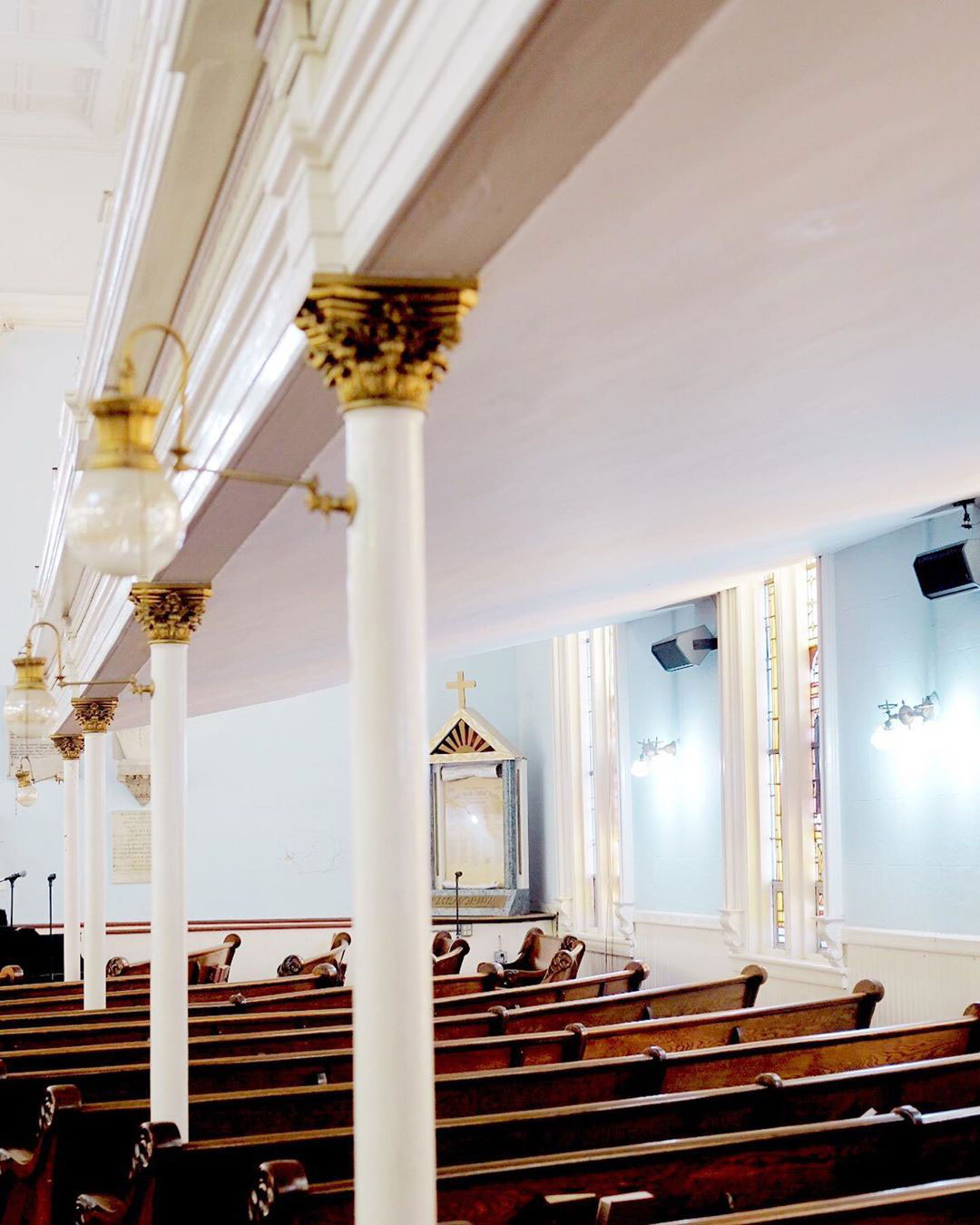 First African Baptist Church in Savannah. Photo by @genteelandbardsavannah