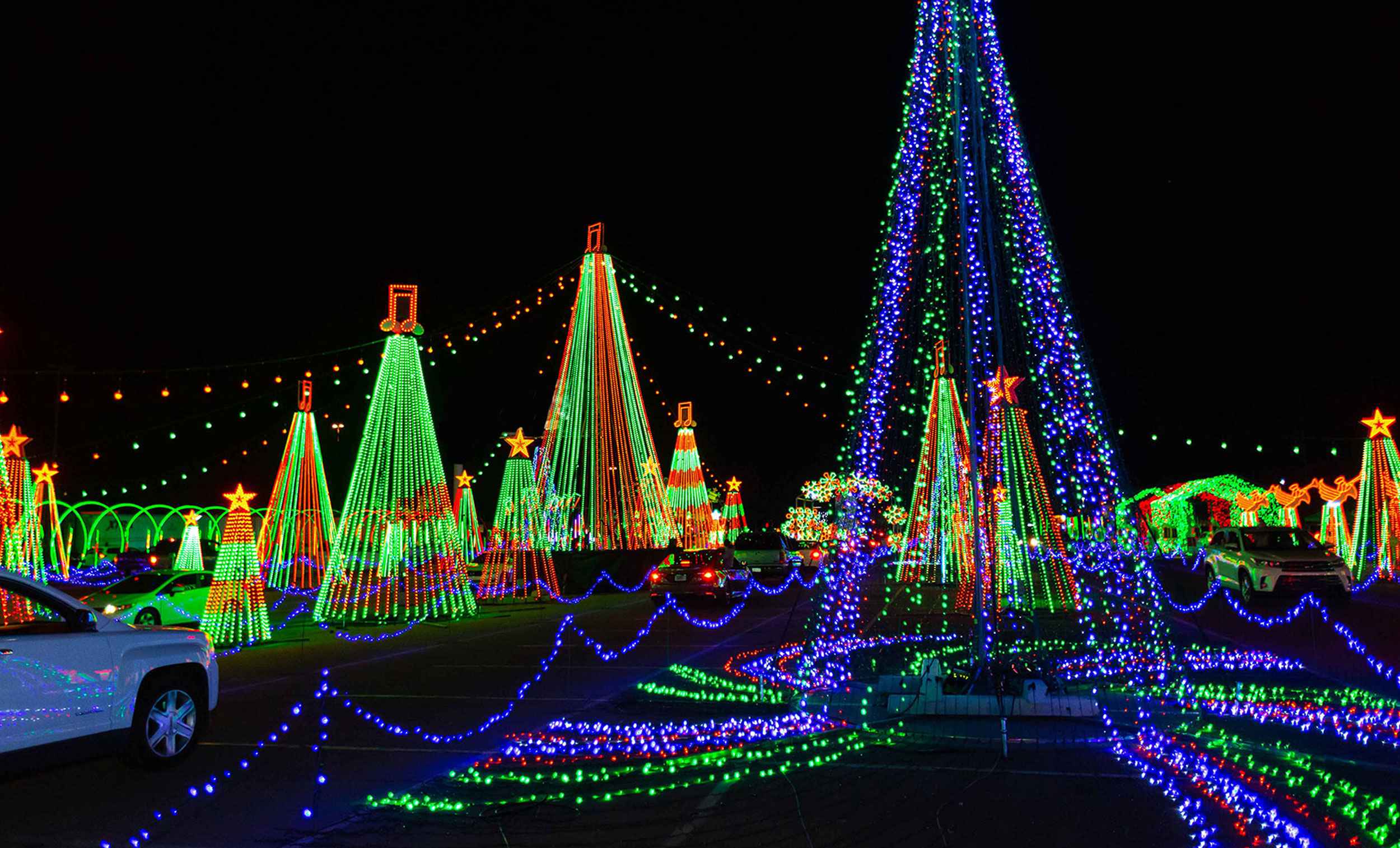 10 Holiday Light Displays In Georgia Updated