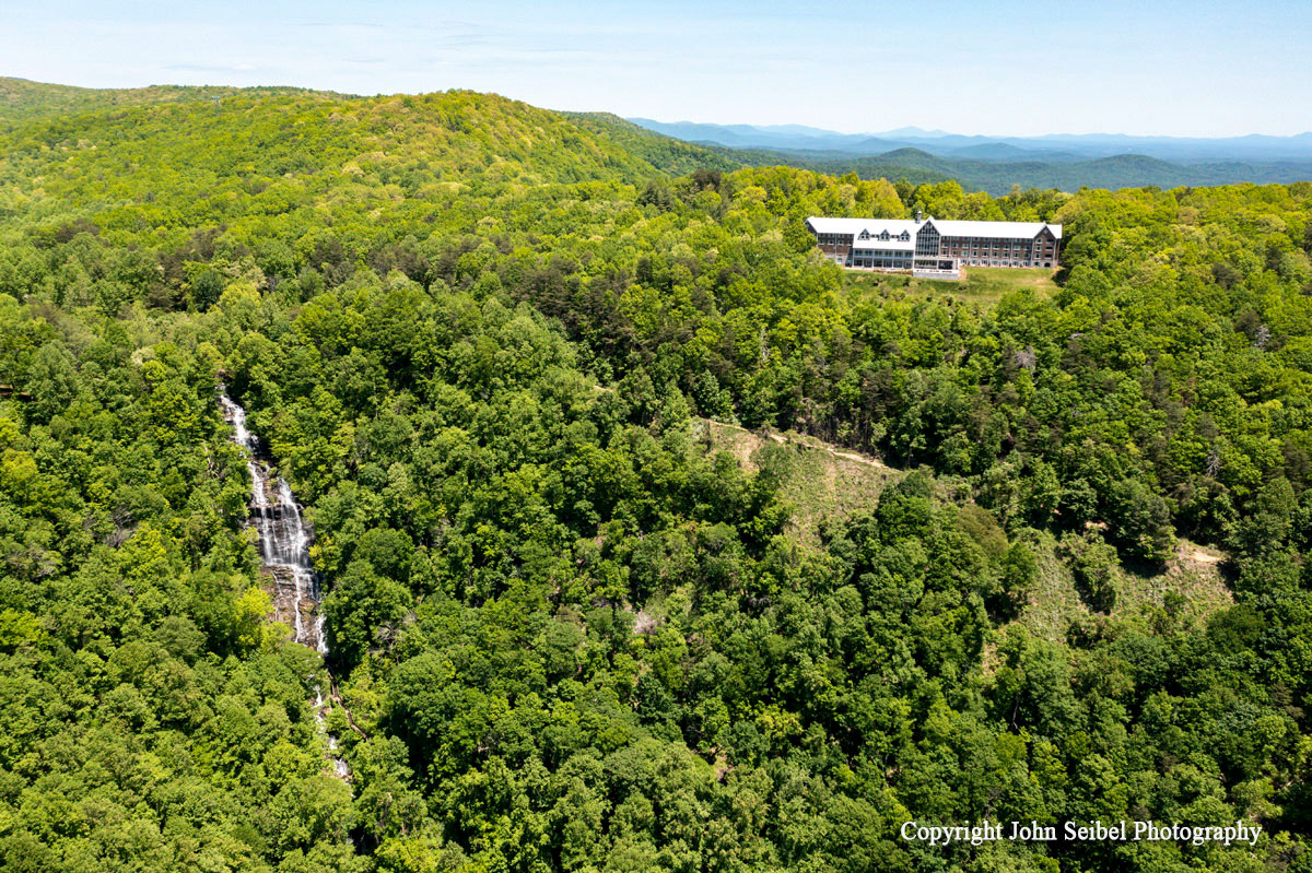 Amicalola Falls State Park and Lodge in Dawsonville, Georgia. Photo by John Seibel Photography