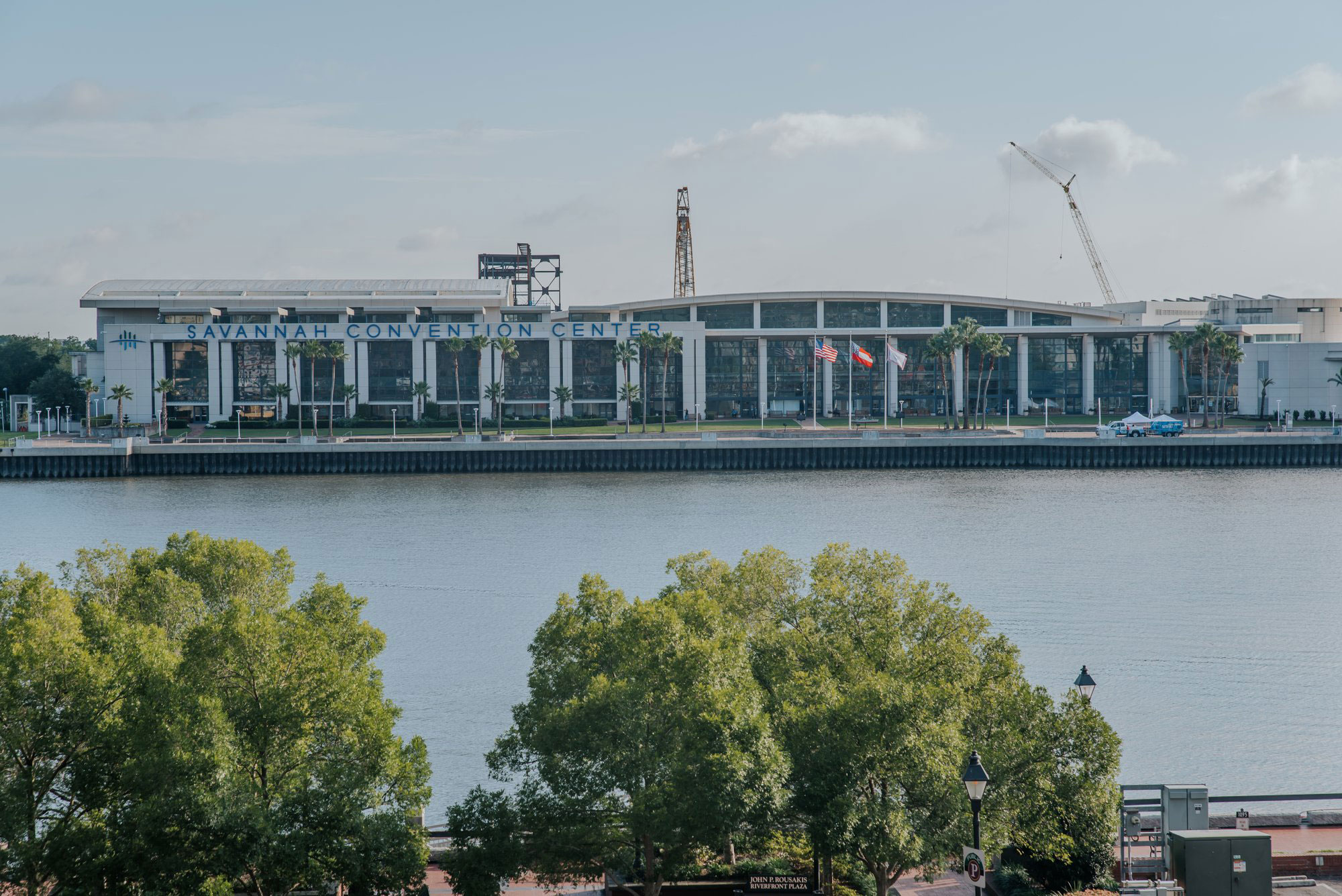 Savannah Convention Center in Savannah, Georgia. Photo by @gcalebjones