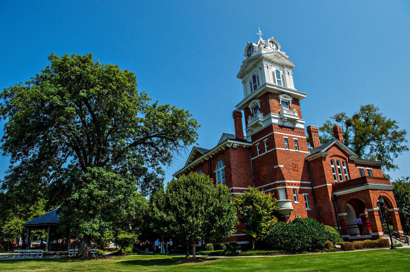 Gwinnett Historic Courthouse in Lawrenceville, Georgia