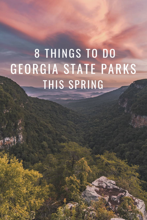 8 Things to Do at Georgia State Parks this Spring - pinterest