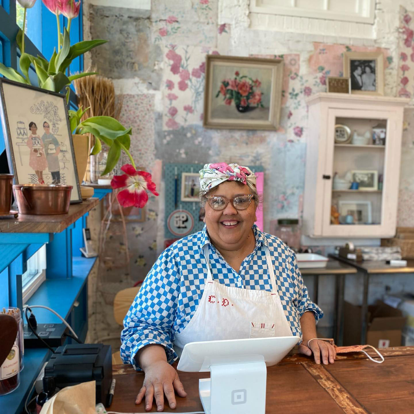 Cheryl Day at Back In The Day Bakery in Savannah, Georgia