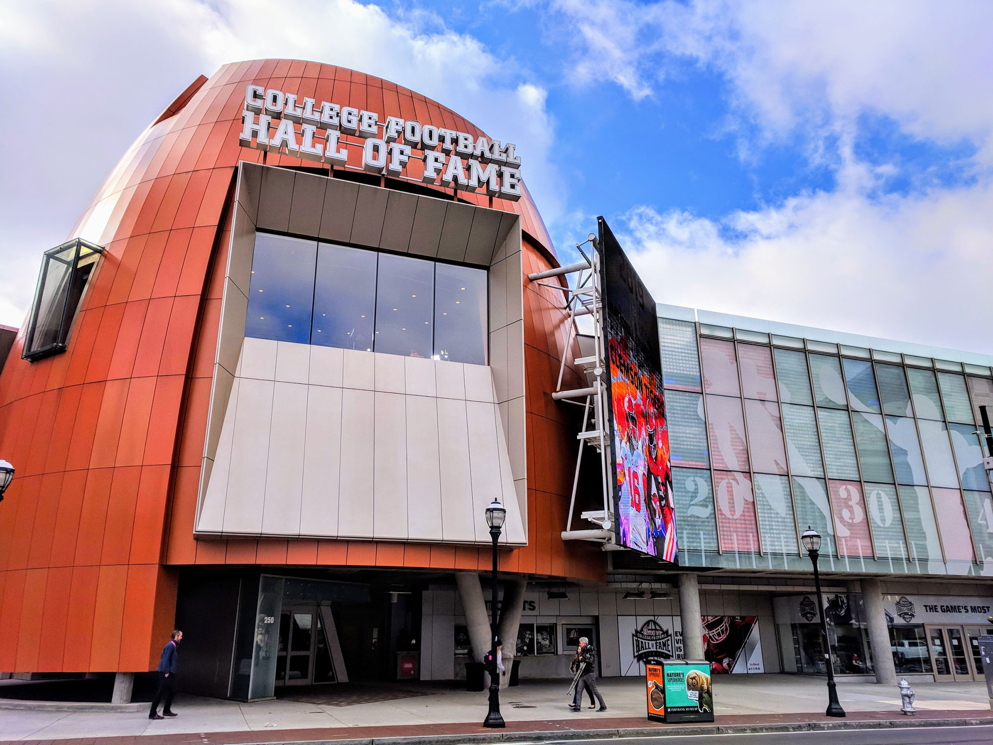 Chick-fil-A College Football Hall of Fame in Atlanta, Georgia