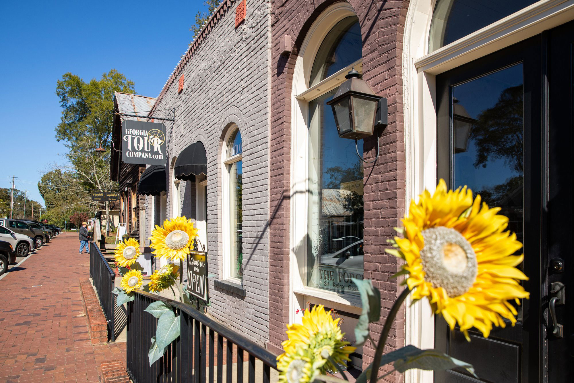 Exterior of Georgia Tour Company in Senoia, Georgia