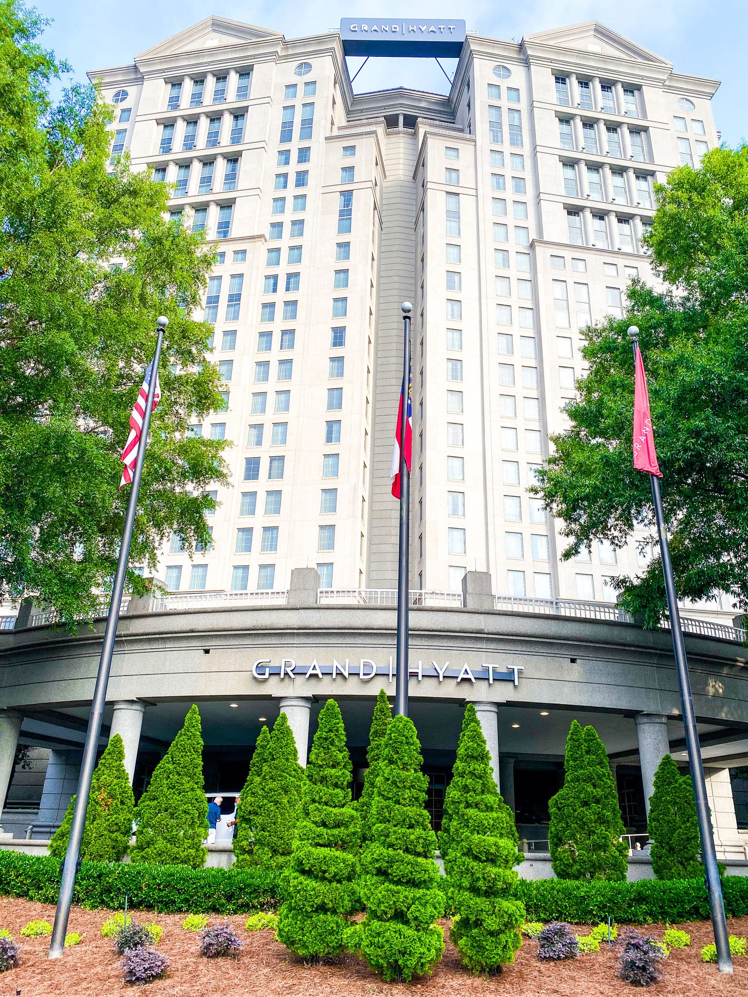 Grand Hyatt Atlanta. Photo by @ohnikka
