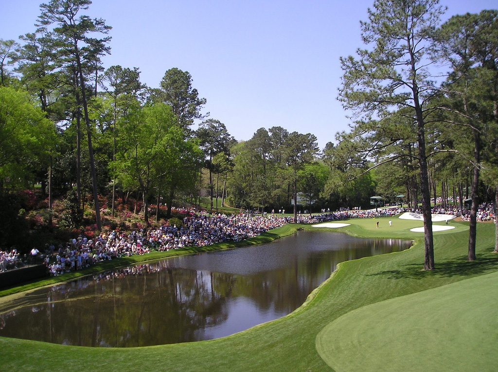 Augusta National Golf Club. Photo by Sheila Tinsley, via Flickr.