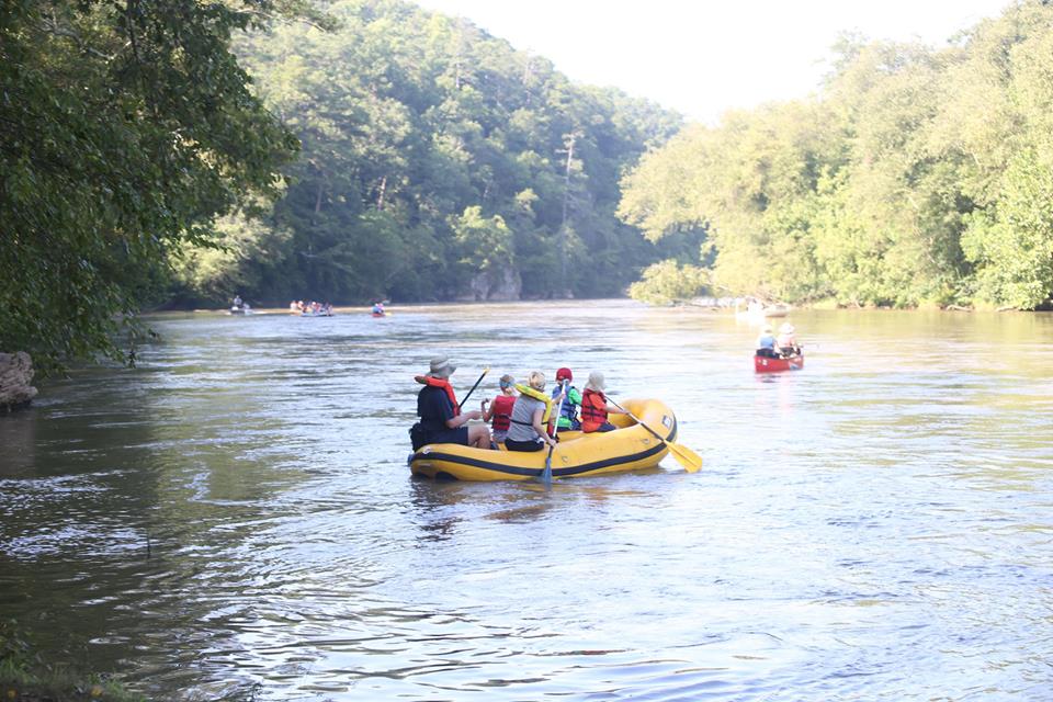 Boating on the Chattahoochee River. Photo courtesy National Recreation Area Facebook.