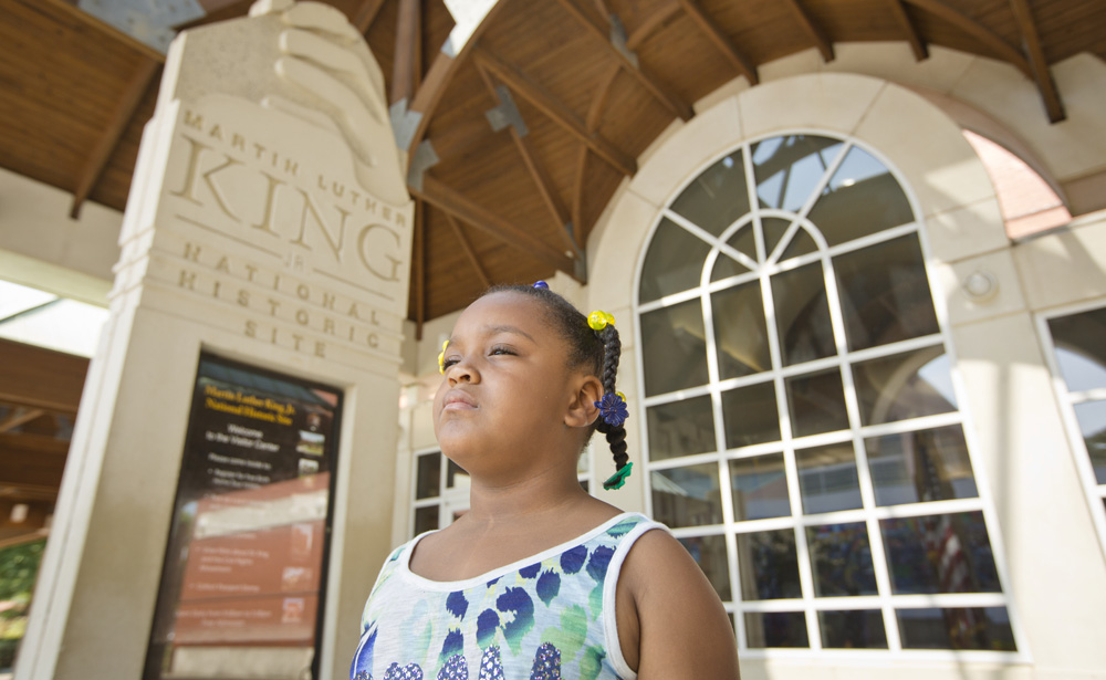 The Martin Luther King Jr. National Historic Site in Atlanta