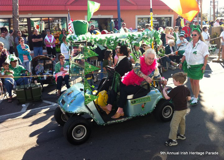 Irish Heritage Celebration Parade on Tybee Island