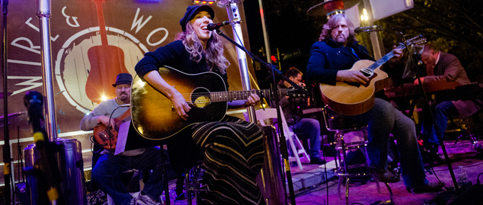 Wire and Wood Songwriters Festival in Alpharetta, Georgia