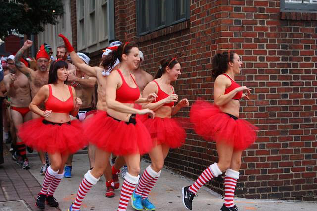 Atlanta Santa Speedo Run