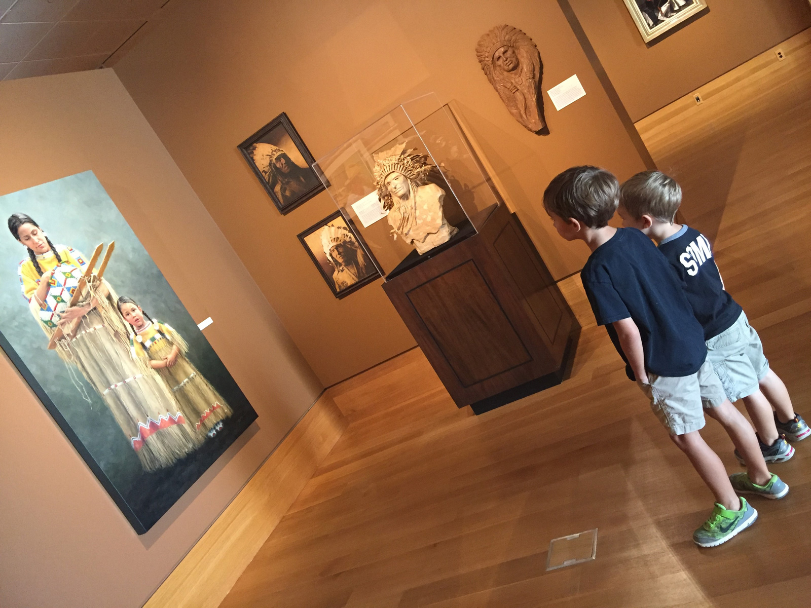 Explore galleries full of paintings, sculpture, photos and more at Booth Western Art Museum. Photo credit: Lesli Peterson