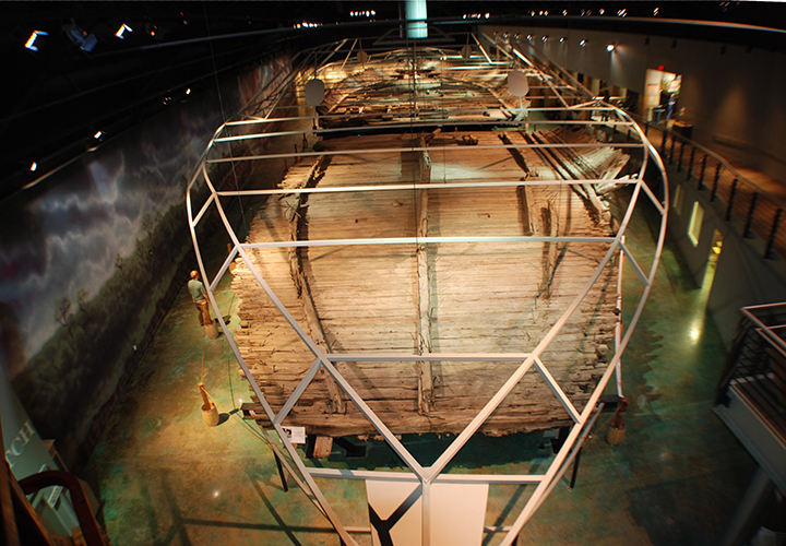 CSS Jackson at the Civil War Naval Museum in Columbus, Georgia