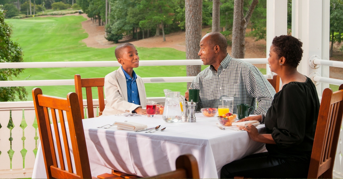 Dining at Lake Oconee