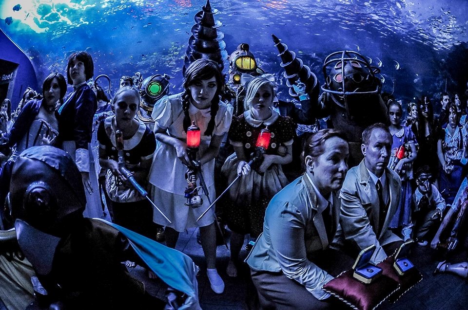 Dragon Con Night at the Georgia Aquarium