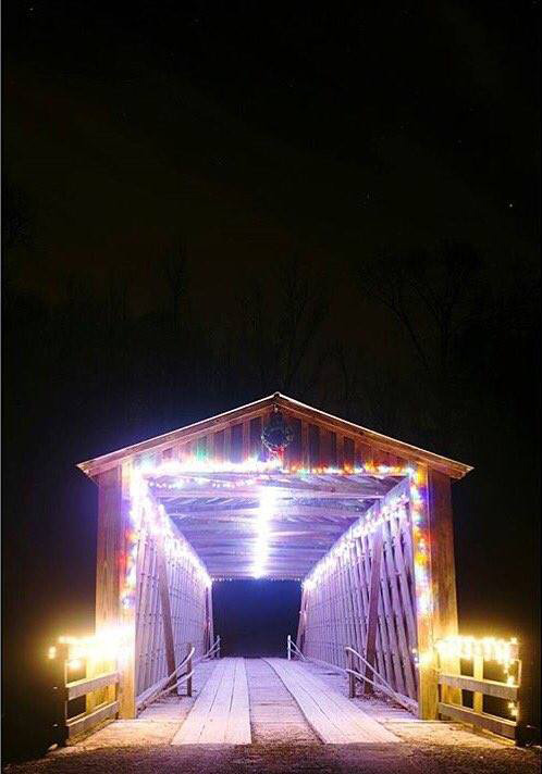 Elder Mill Covered Bridge in Watkinsville, Georgia. Photo by Mackenzie Taylor Photography