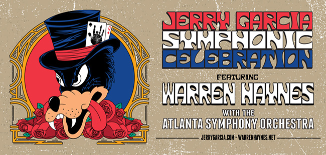 Jerry Garcia Symphonic Celebration featuring Warren Haynes with the Atlanta Symphony Orchestra at Chastain Park Amphitheatre