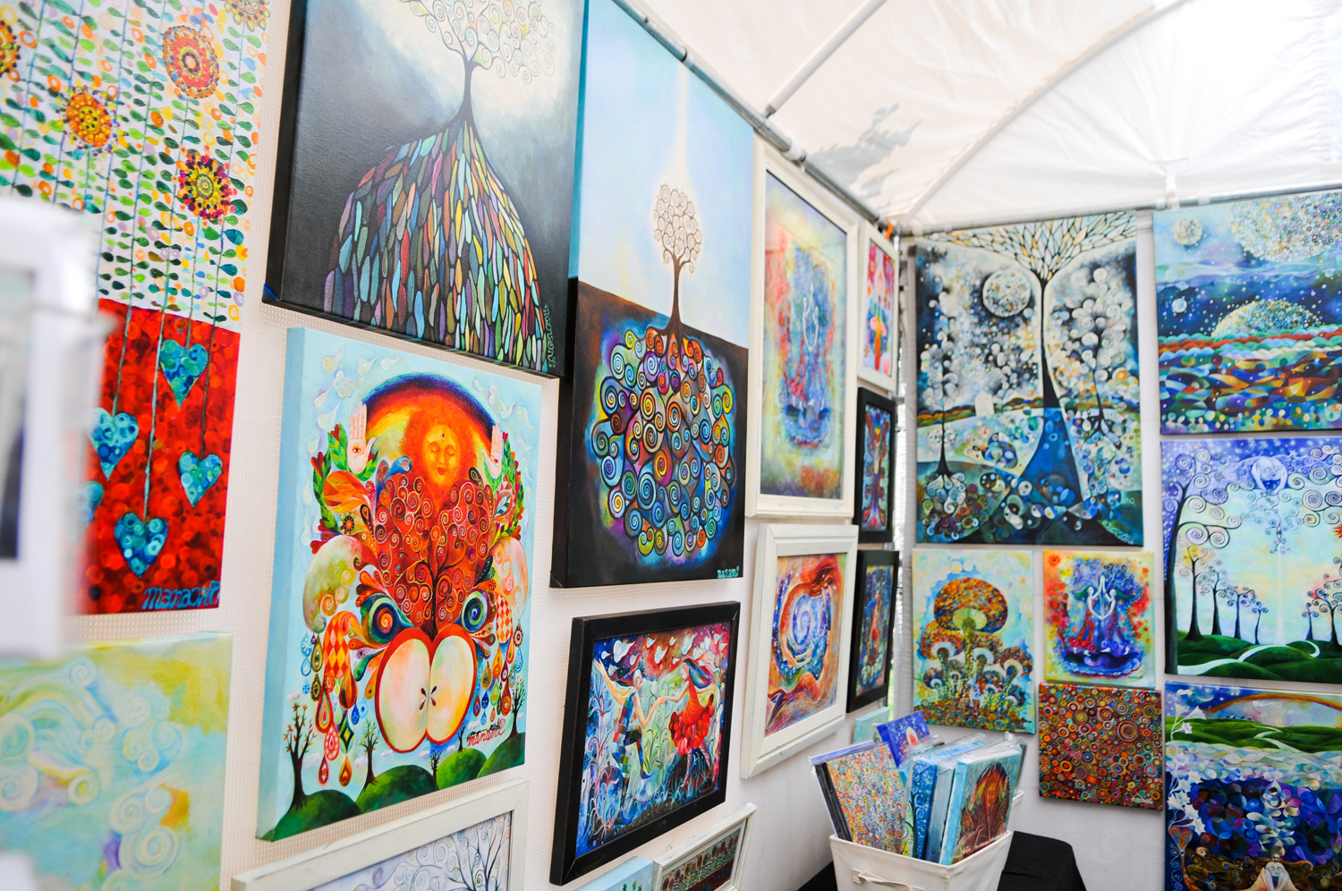 The Geranium Festival in McDonough, Georgia