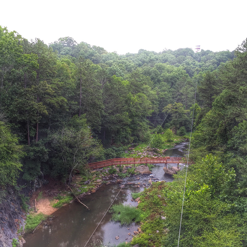 Snake Creek Gorge at Historic Banning Mills