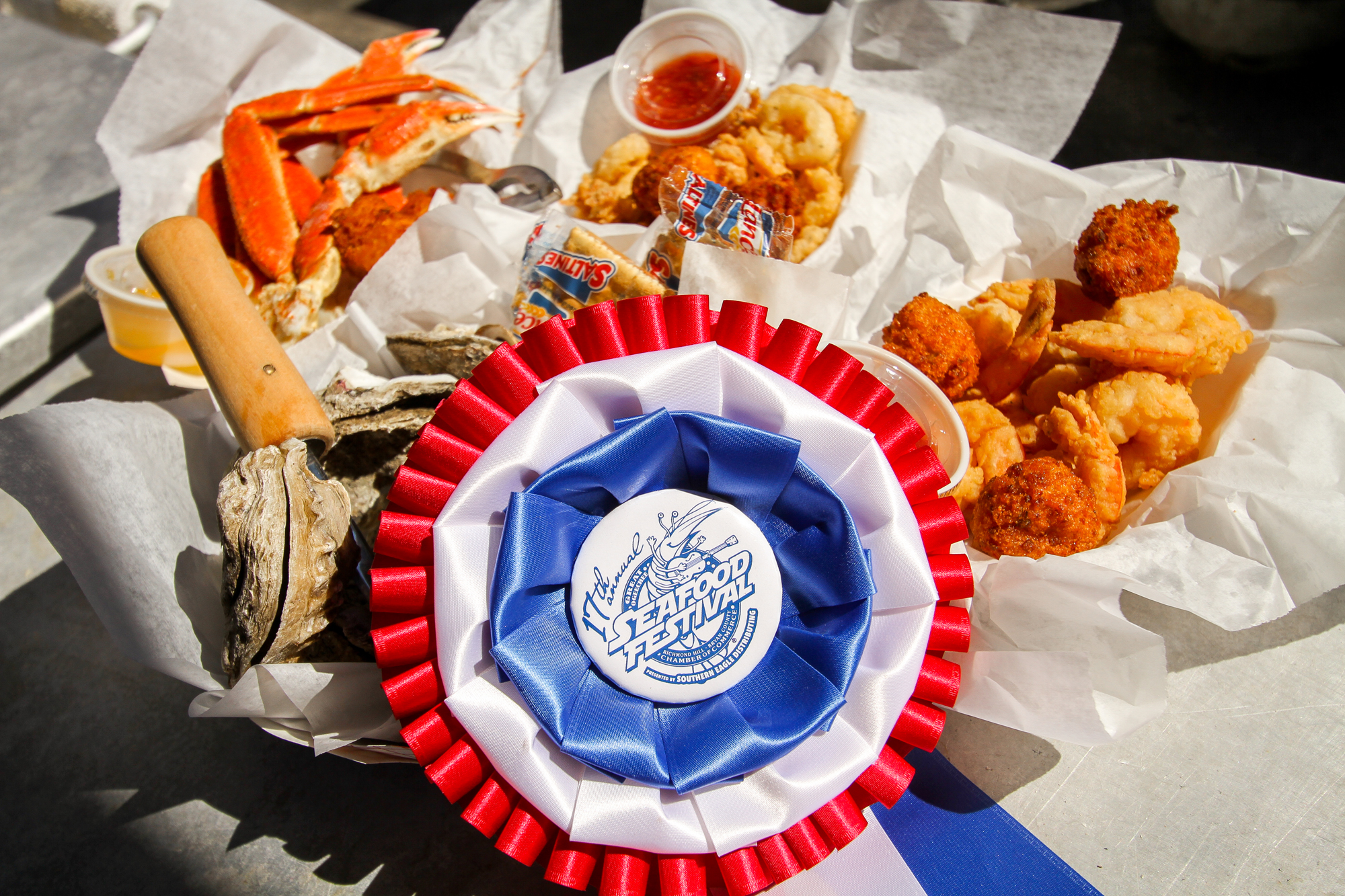 Great Ogeechee Seafood Festival in Richmond Hill, Georgia