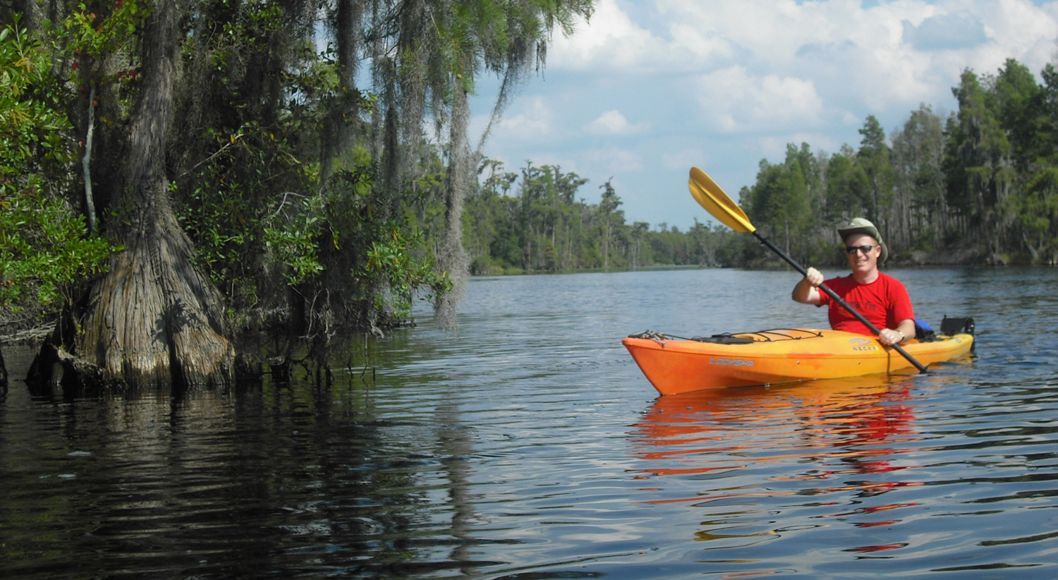 Kayaking at Stephen C Foster State Park