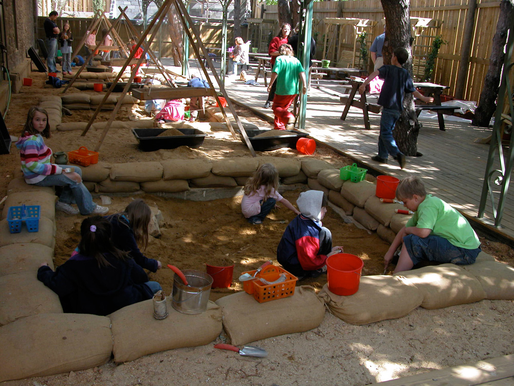 Archaeological dig at the Biblical History Center in LaGrange
