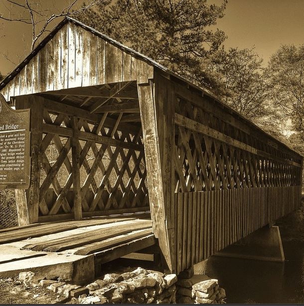 Poole's Mill Bridge. Photo by @cgmccall via Instagram.