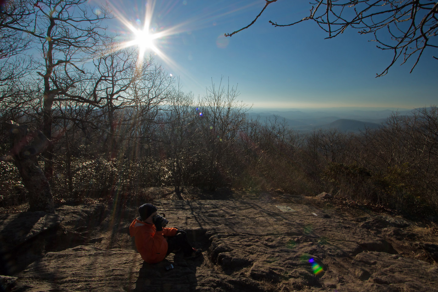 The Appalachian Trail begins, or ends, depending upon one's point of view, at Springer Mountain in northwest Georgia. - Tom Stone via Flickr
