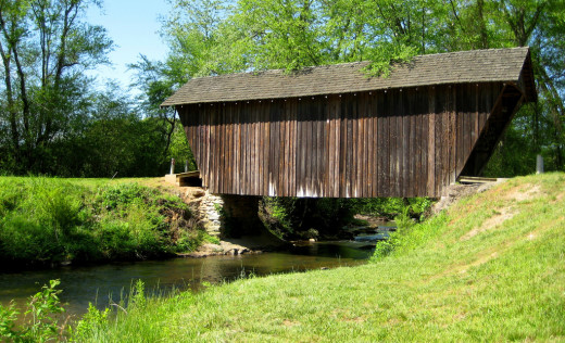 Stovall Mill Bridge. Photo by Roadtrippers.com.