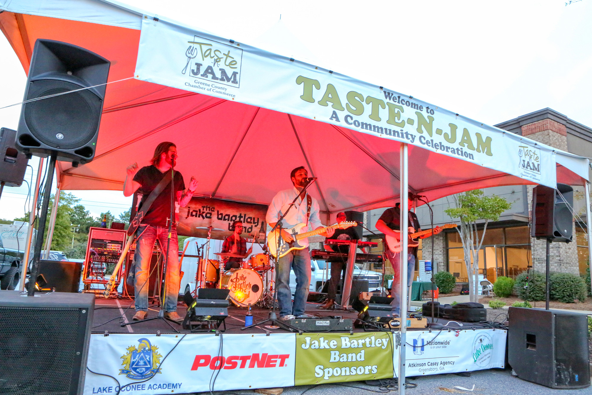 Taste N Jam festival in Greensboro, Georgia