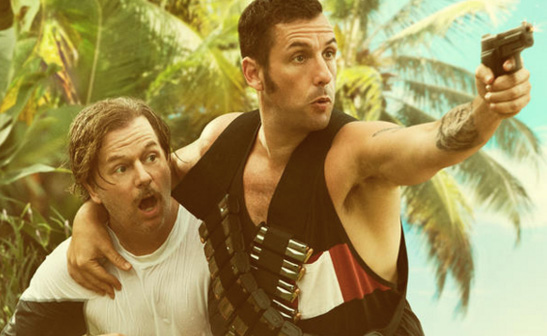 David Spade and Adam Sandler in The Do-Over (2016)