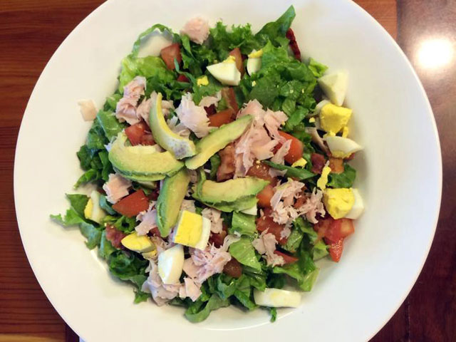 Salad at The Krimson Kafe in Watkinsville