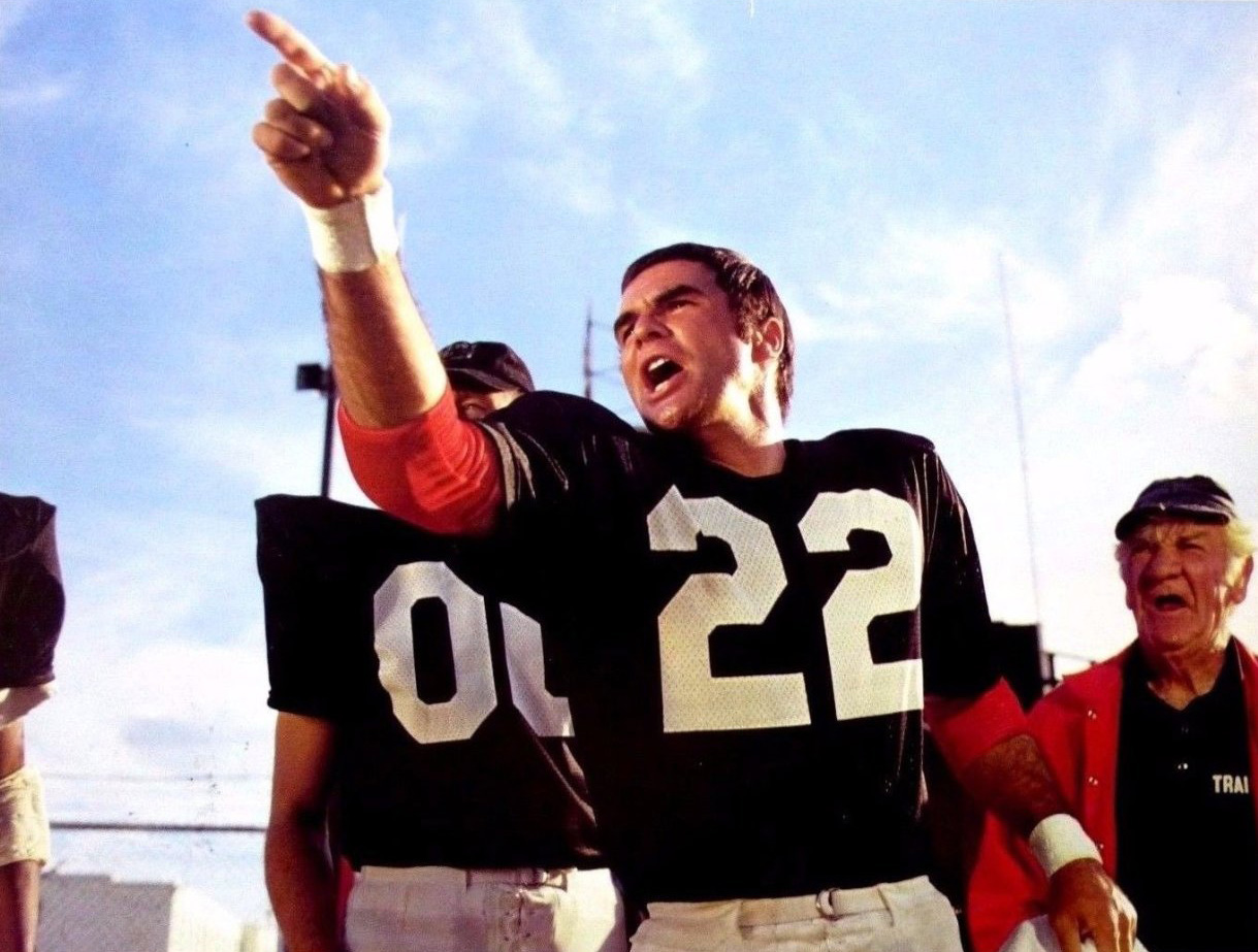 Burt Reynolds, Michael Conrad, and John Steadman in The Longest Yard (1974) - IMDb/Long Road Productions