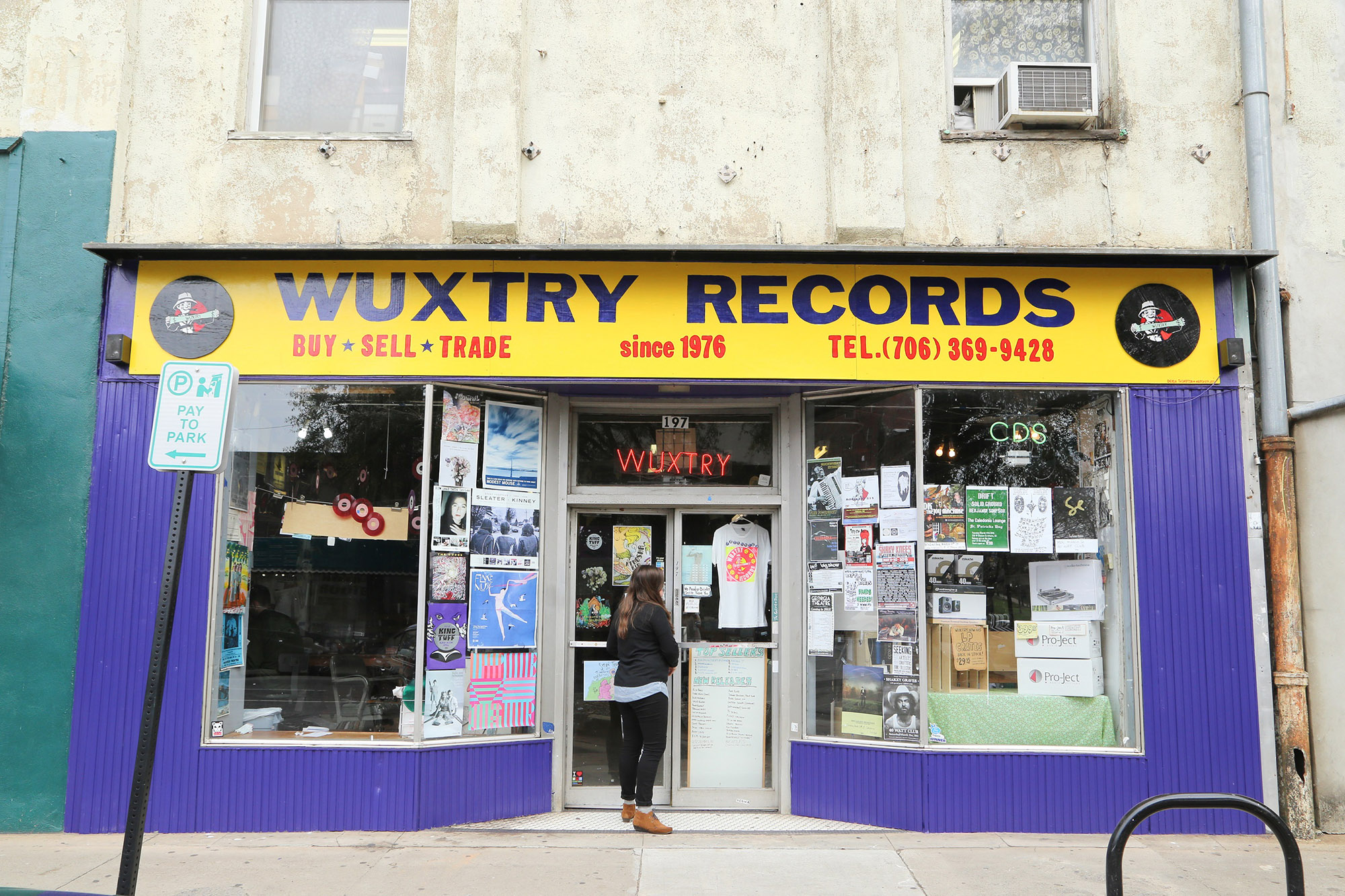 Wuxtry Records in Athens