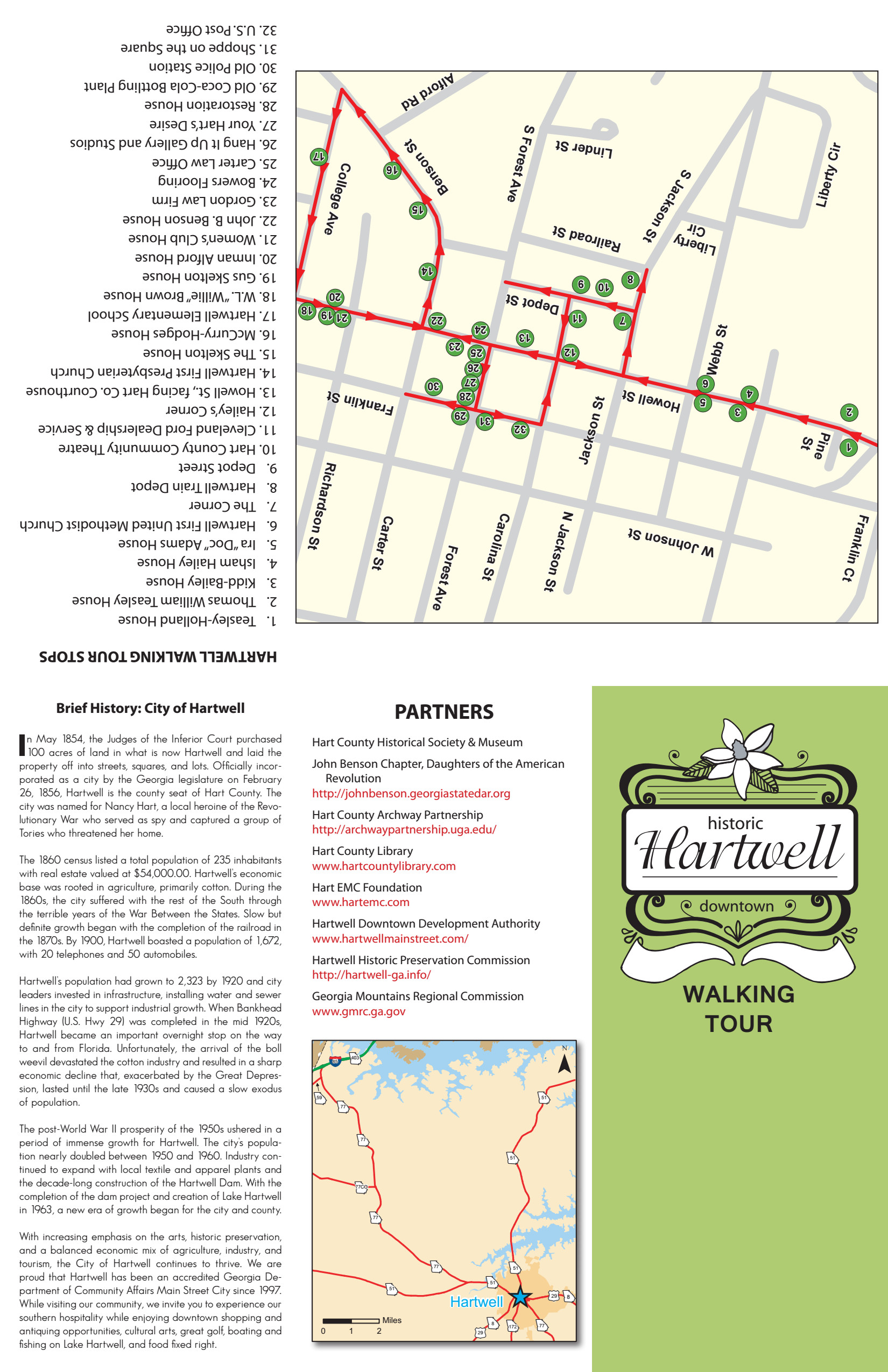 Historic Downtown Hartwell Walking Tour Official Tourism & Travel site Explore