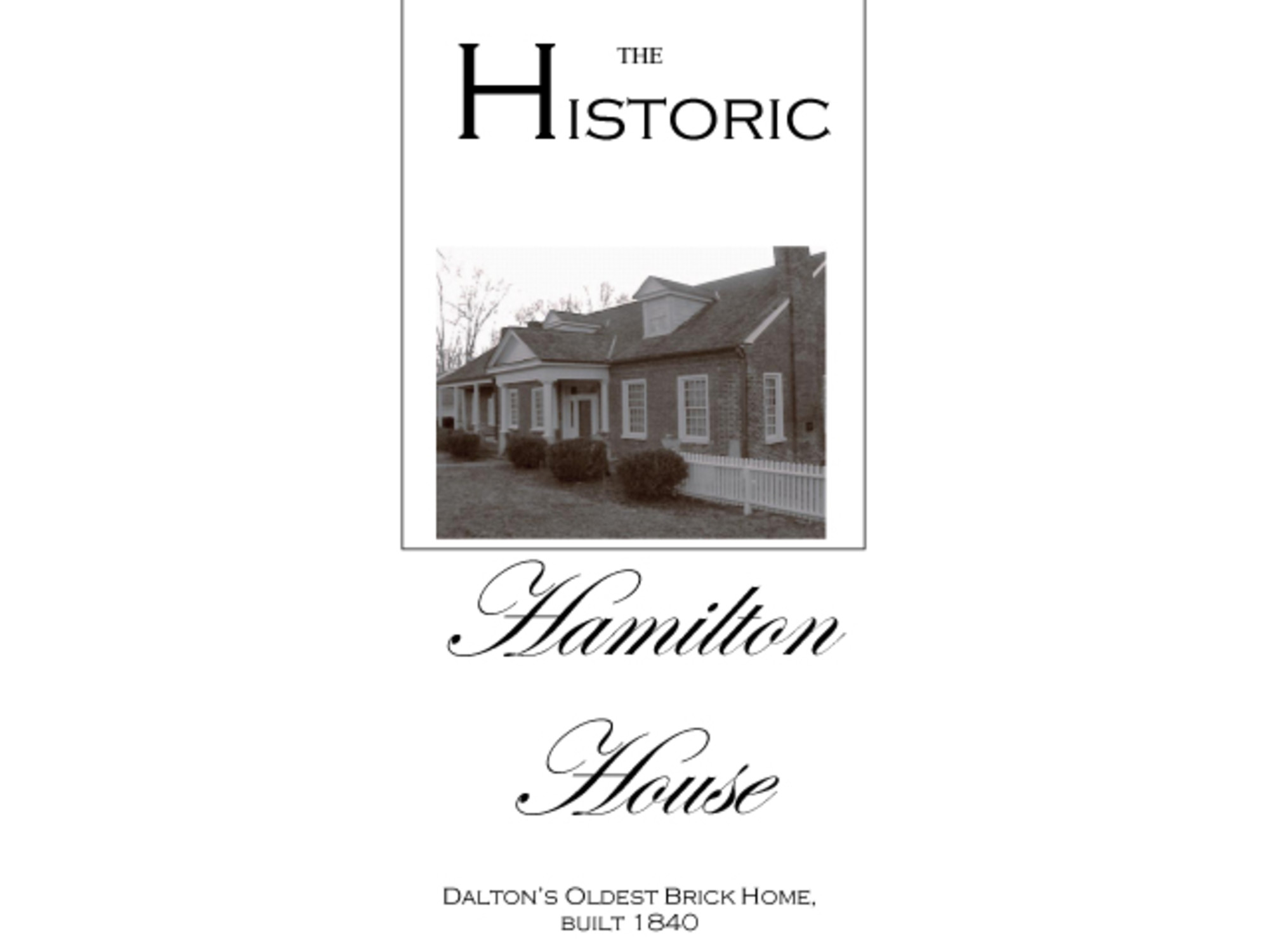 The Hamilton House Official Tourism & Travel site