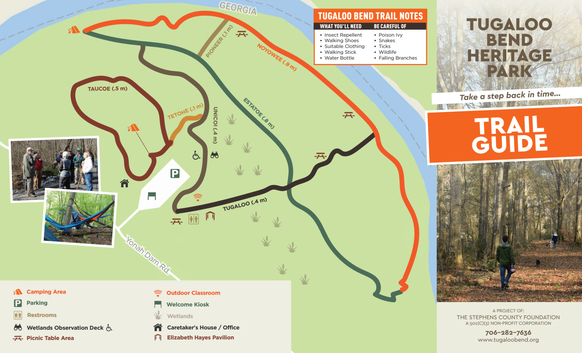 Tugaloo Bend Heritage Park Trail - Tugaloo20Bend20Trail20Guide 