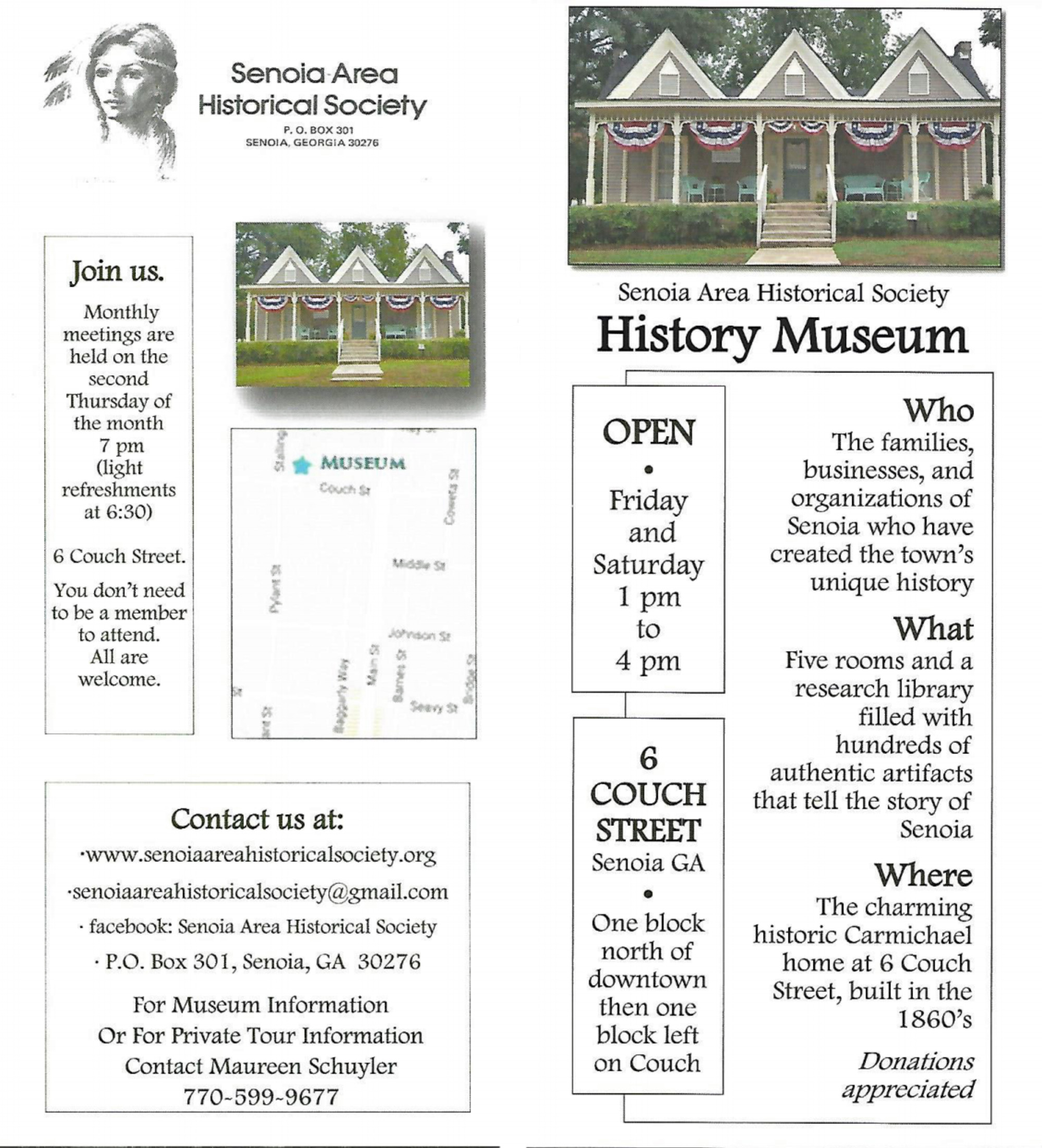 Senoia Area Historical Society History Museum Official Tourism & Travel site