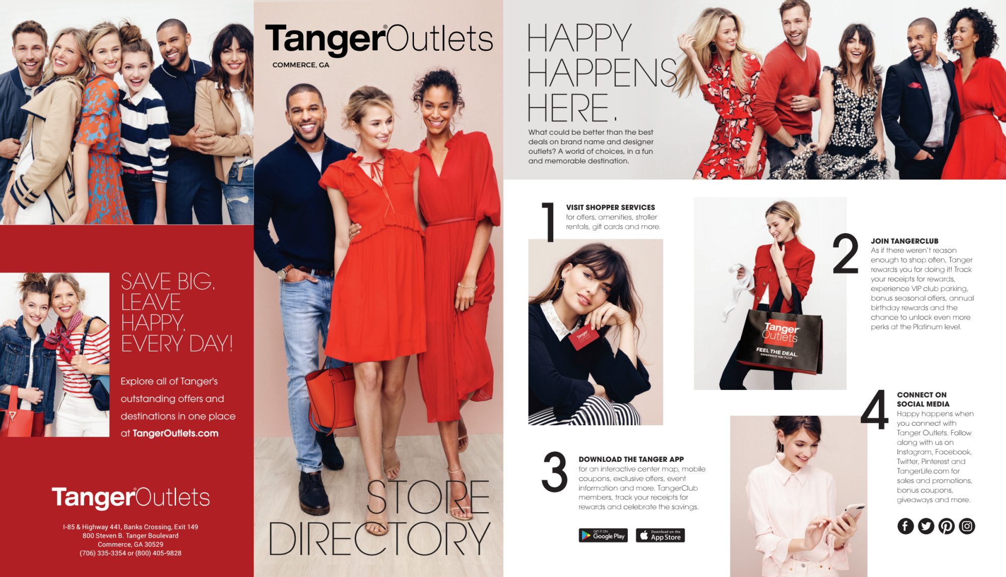Tanger Outlets Commerce Brochure Official Tourism & Travel