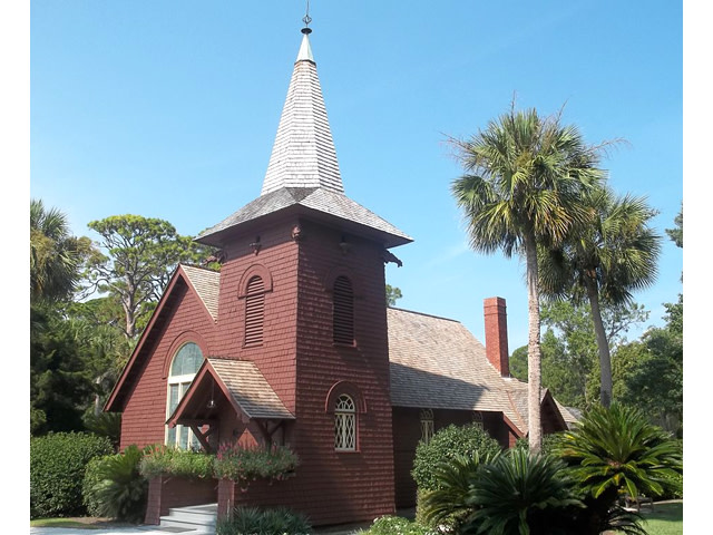 Faith Chapel in the Jekyll Island Historic District