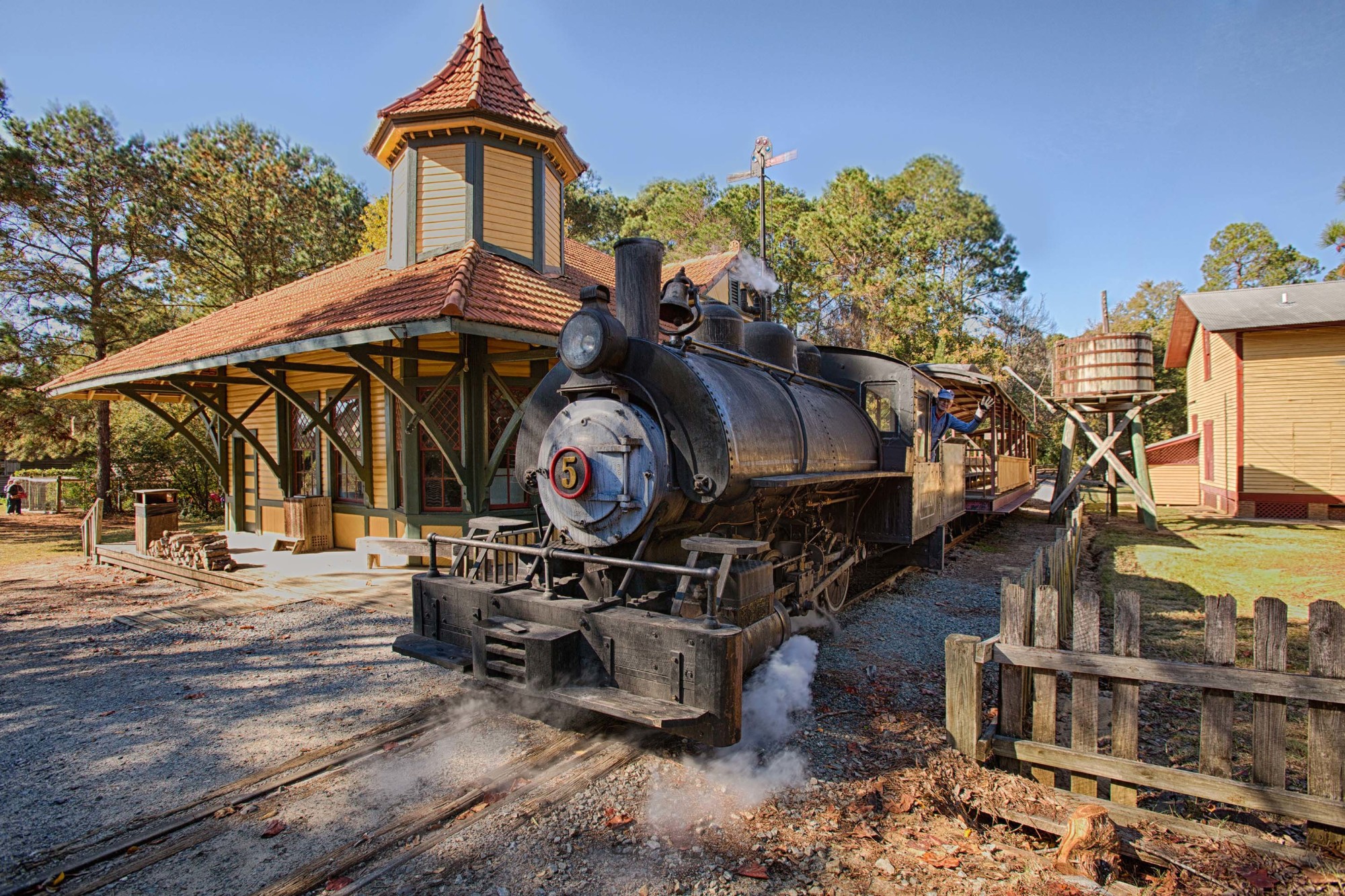 Train at the Georgia Museum of Agriculture in Tifton