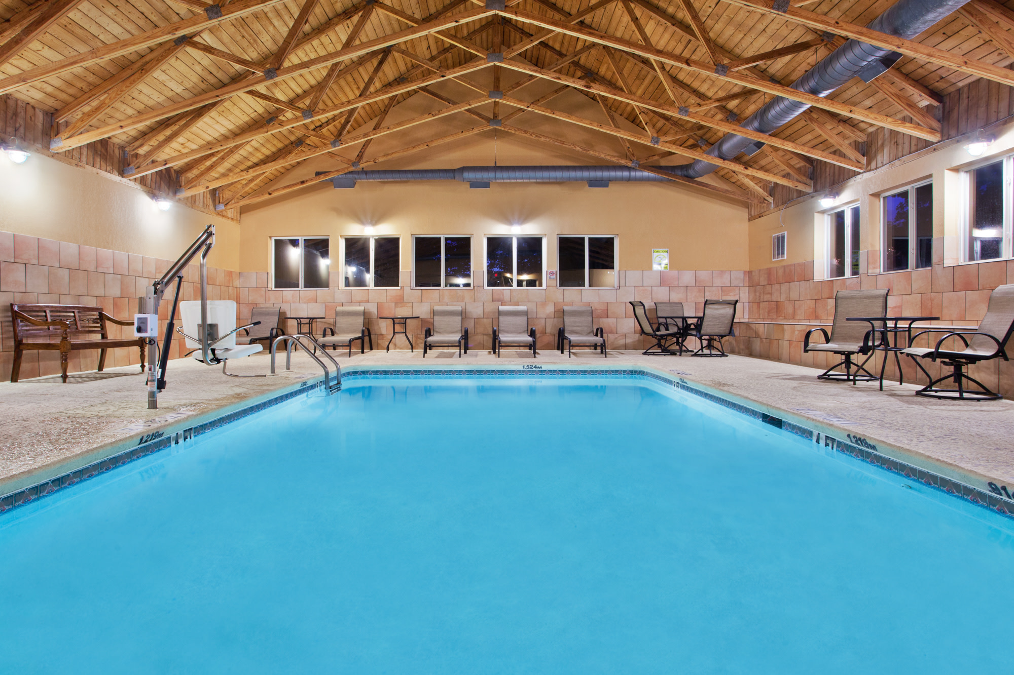 Indoor pool at the Comfort Inn - Blairsville