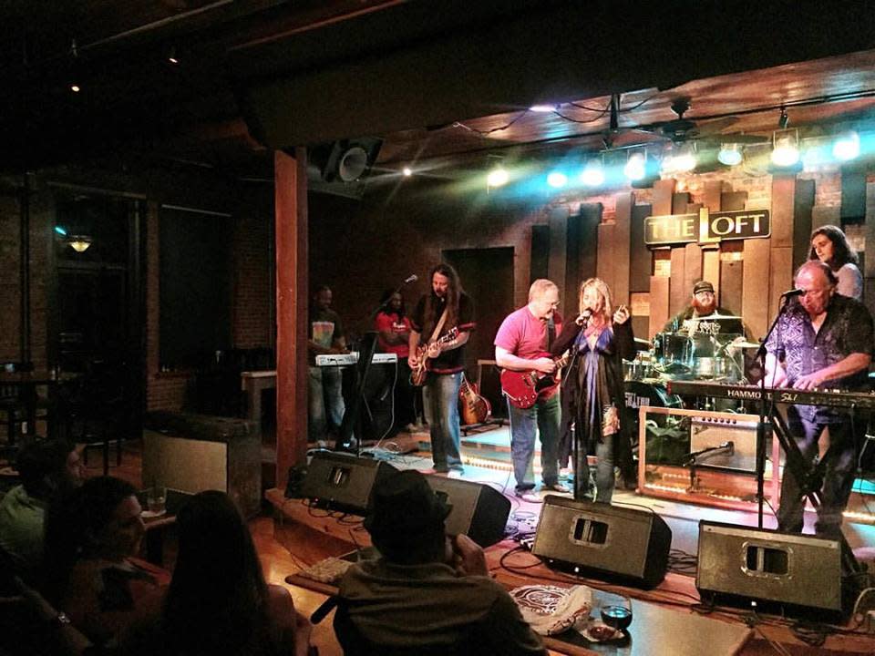 Live music at The Loft in Columbus, Georgia