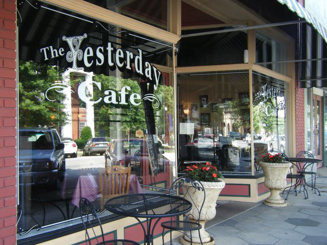 The Yesterday Cafe in Greensboro, Georgia