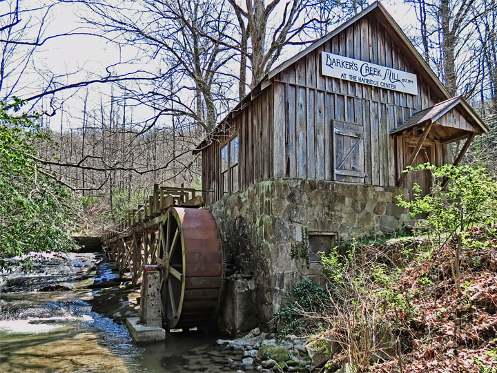 Barker's Creek Grist Mill Explore