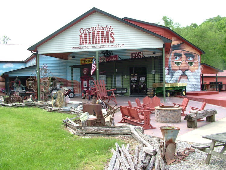 Grandaddy Mimm's Moonshine Distillery in Blairsville, Georgia