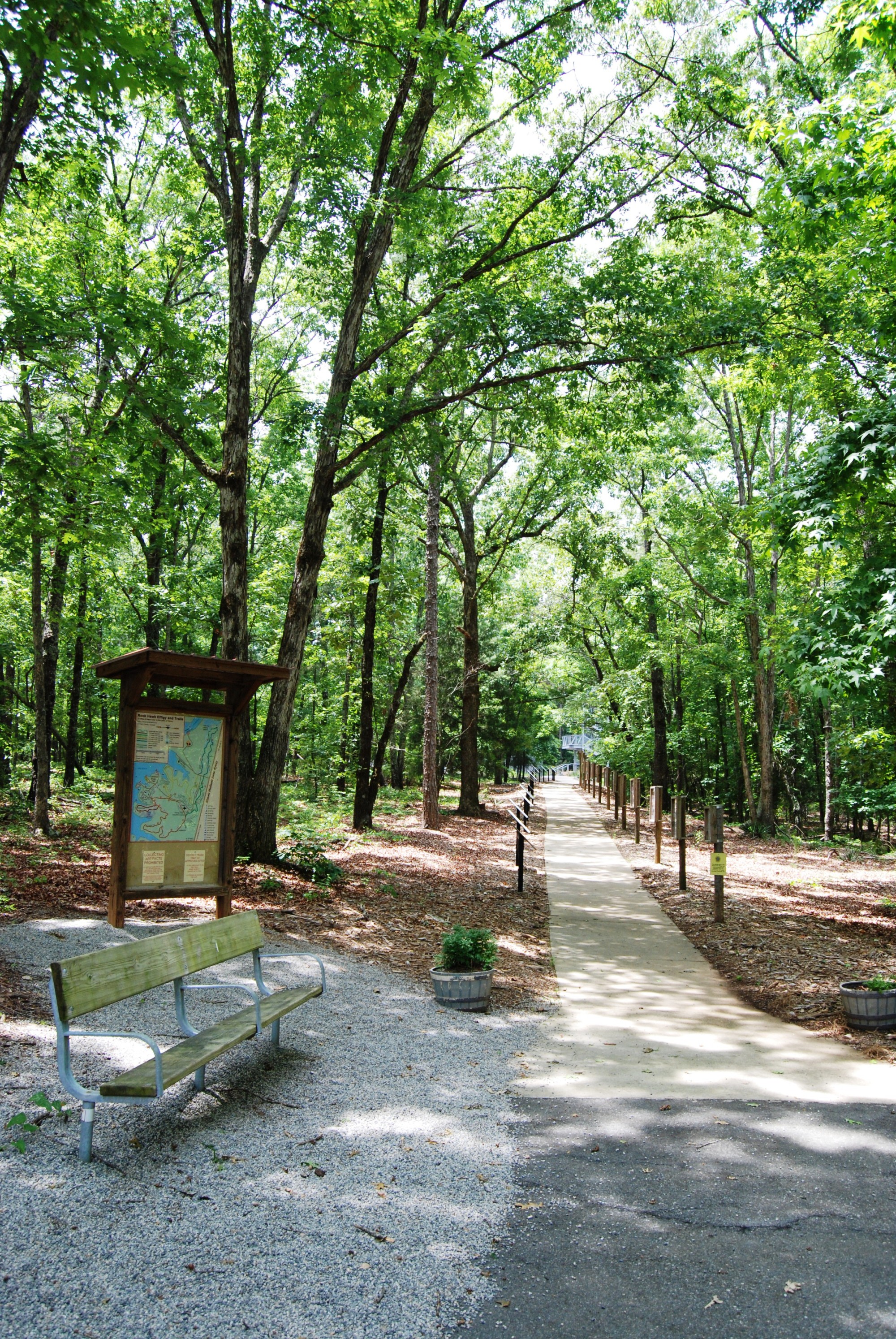 Rock Hawk Effigy and Trails Explore